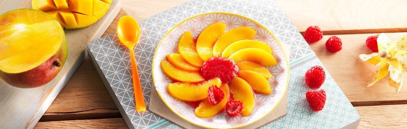 Recette Bebe 12 Mois Fleur De Mangue Et De Framboises Bledina