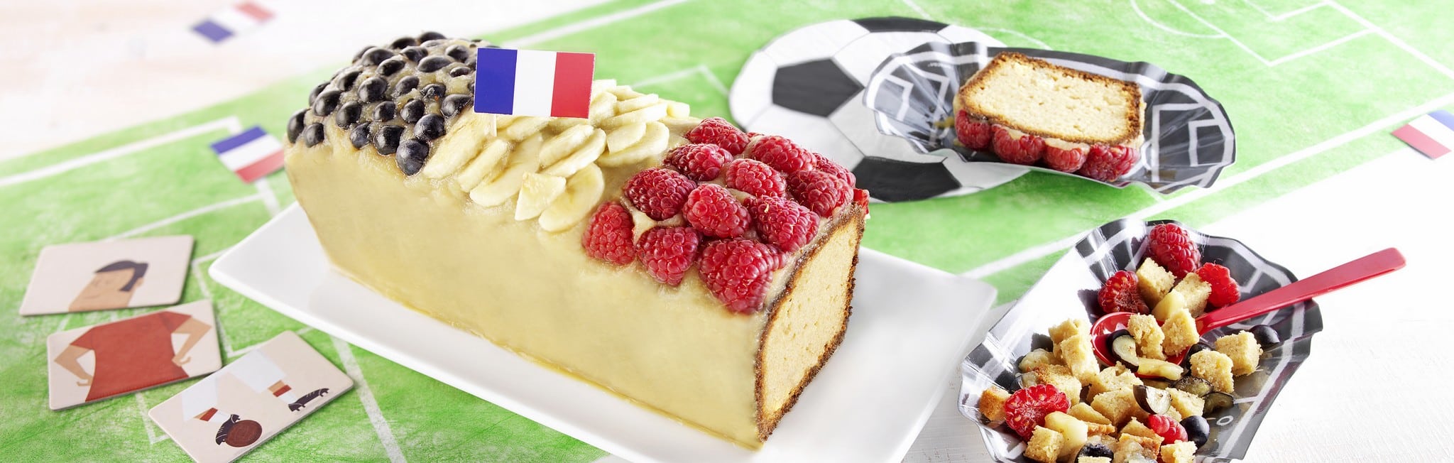 Recette Bebe 18 Mois Cake Aux Fruits Tricolore Bledina