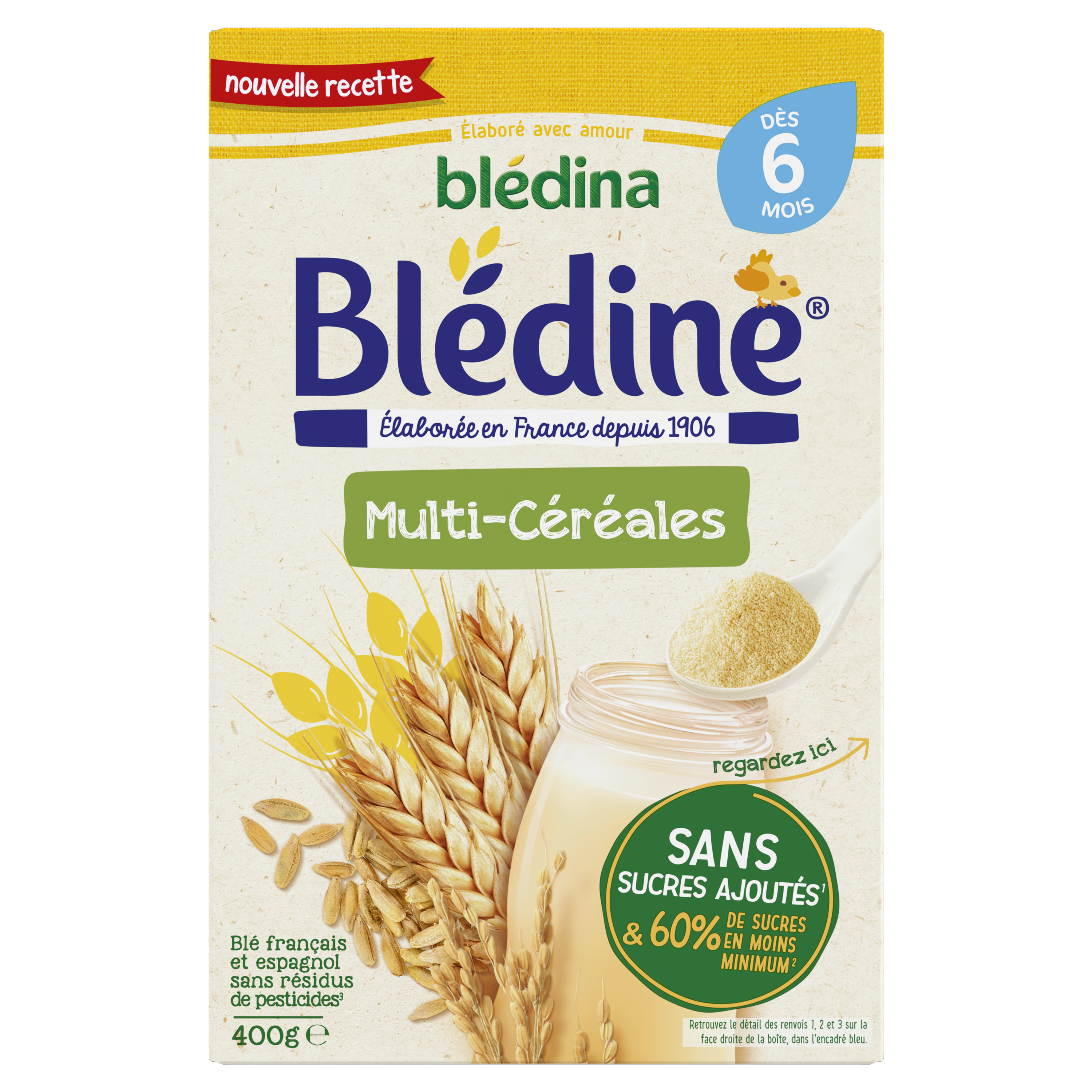 Bledina Bledine Multi-céréales, nutriments, bouillie,céréales