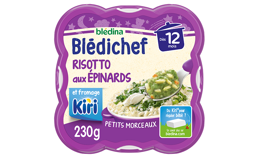 Bledichef risotto epinards