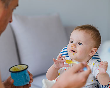 Tableau alimentaire pour un bébé de 6 mois