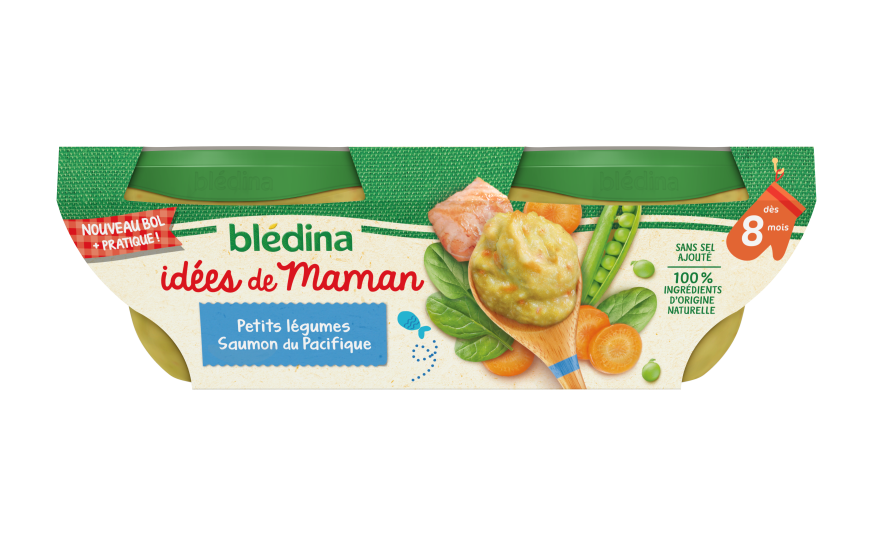 Repas Bebe Petits Legumes Saumon Du Pacifique Des 8 Mois Idees De Maman Bledina