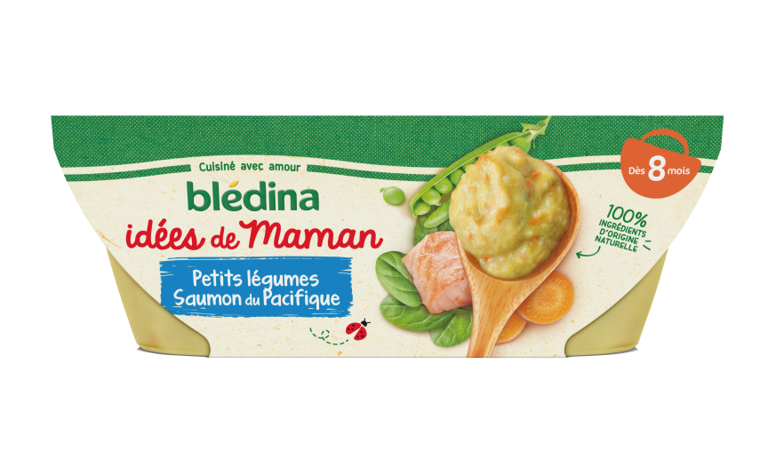 Repas Bebe Petits Legumes Saumon Du Pacifique Des 8 Mois Idees De Maman Bledina