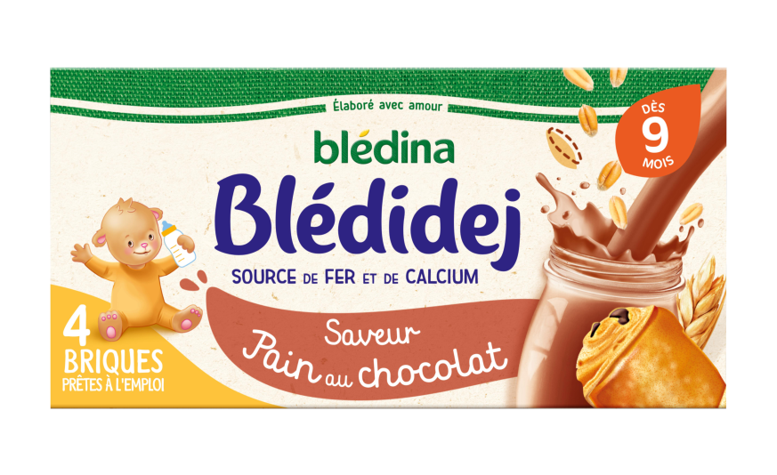 Bledidej Saveur Pain Au Chocolat Pour Bebe Des 9 Mois Bledina