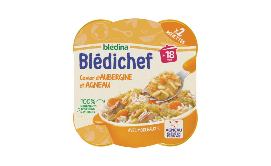 Bledichef Caviar D Aubergine Agneau Pour Bebe Des 18 Mois Bledina